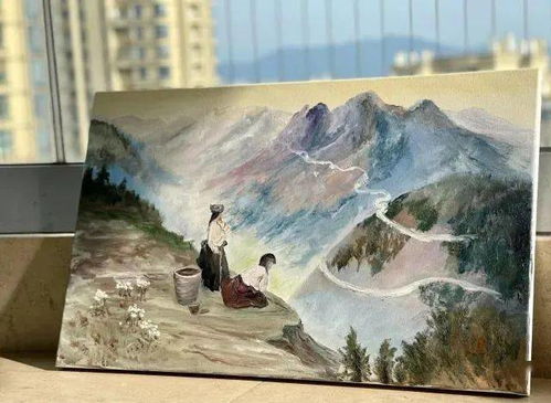陋室绘梦 收废品大叔的千幅油画人生